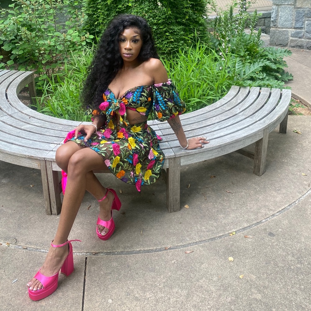 Two Piece Floral Set